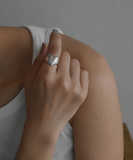 ring-a02105　SV925 Heat Motif Ring