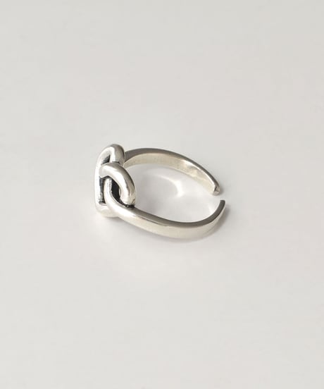 ring-a02149　SV925 Tied Heart Ring
