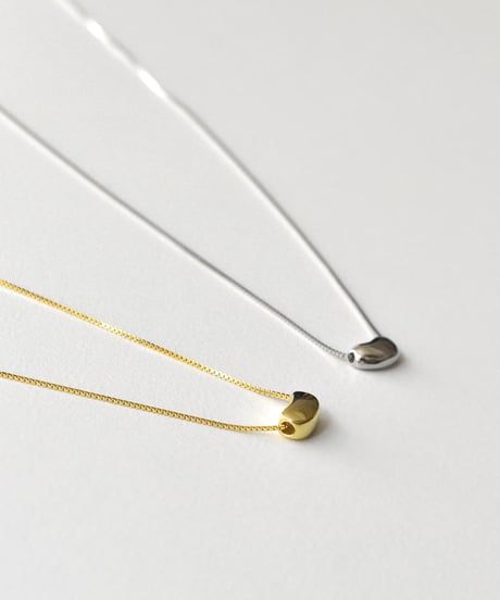 necklace-a02023　SV925 Bean Necklace