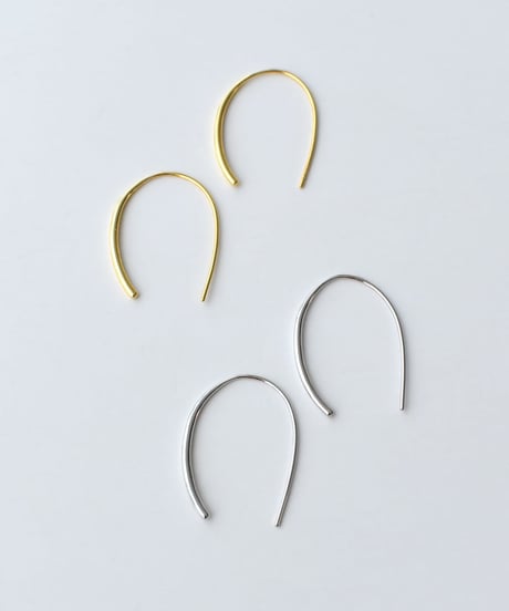 pierce-a02089　SV925 Pale Hook Pierce