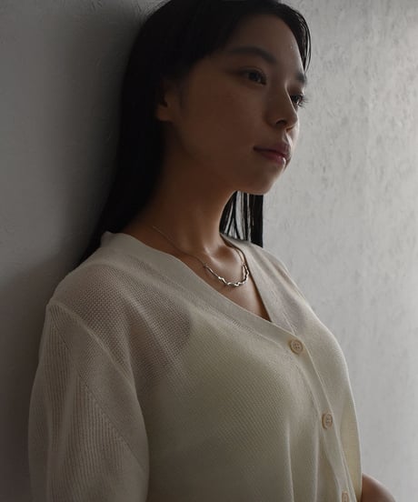 necklace-a02082　SV925 Wave Necklace