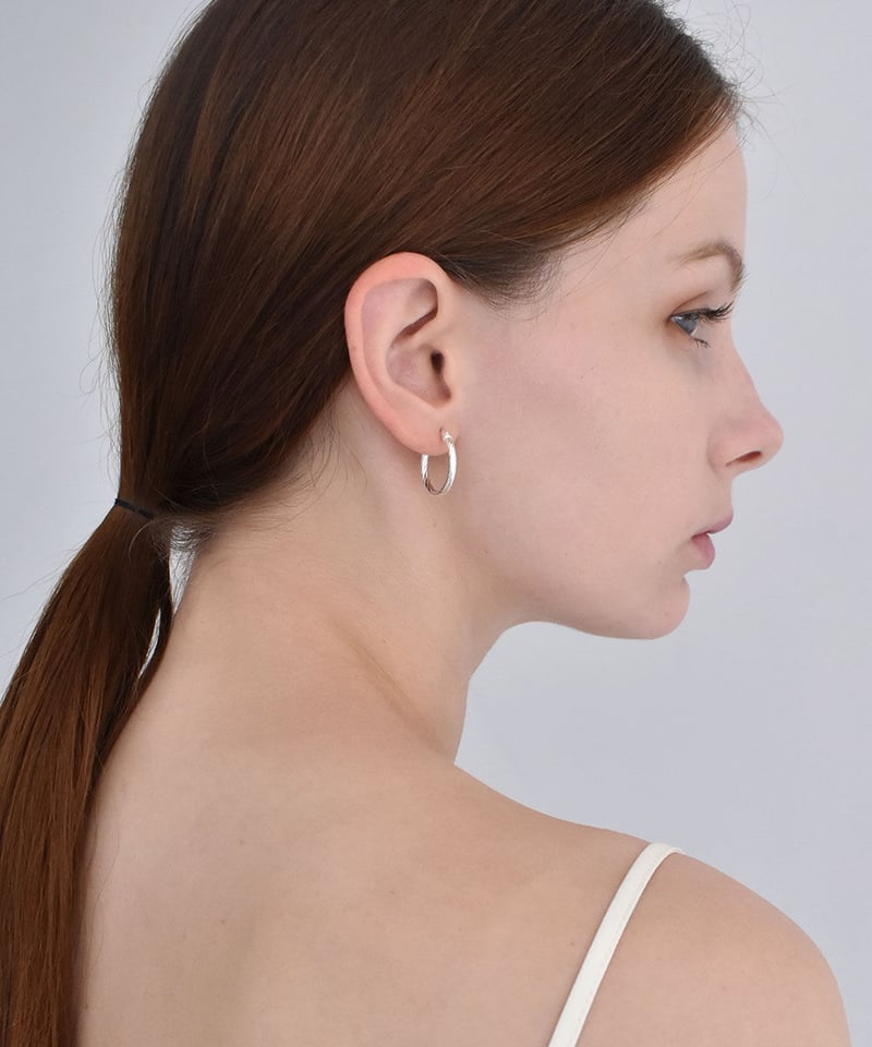 pierce-a02137 SV925 Rope Hoop Pierce | a n c e