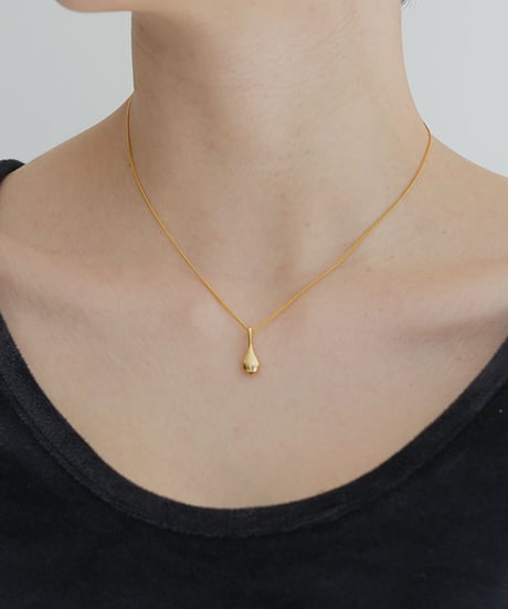 necklace-a02132　SV925 Drop Motif Necklace