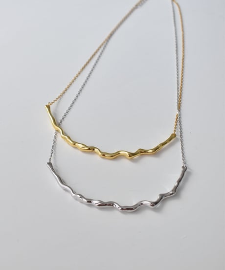 necklace-a02082　SV925 Wave Necklace