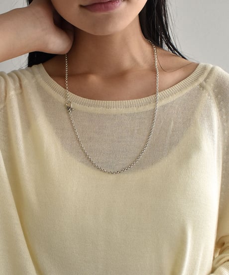 necklace-a02080　SV925 Hook chain Necklace 60cm
