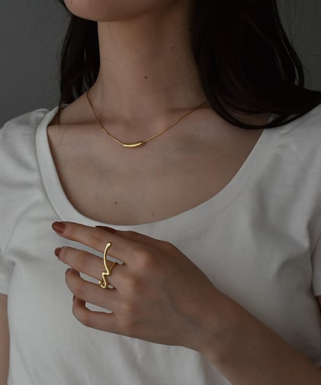 necklace-a02024　SV925 Pipe Necklace