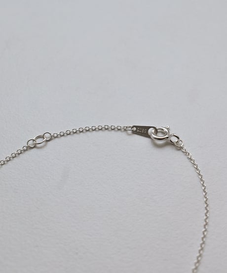 necklace-a02134　SV925  Drop Curve Necklace