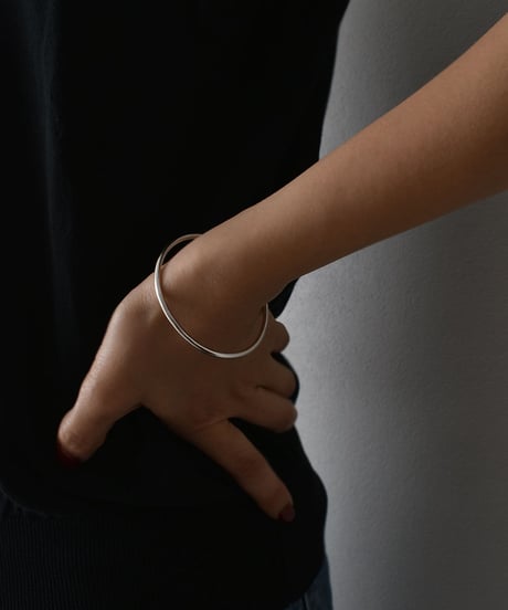 brace-a02004　SV925 Silver Simple Bangle