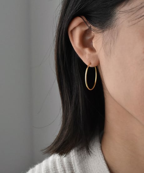 pierce-a02085　SV925 30mm Hoop Pierce