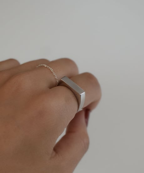 ring-a02177　SV925 Oblong Ring