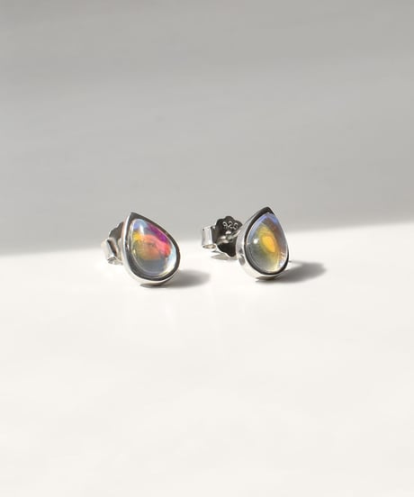 pierce-a02104　SV925 Drop Stone Pierce