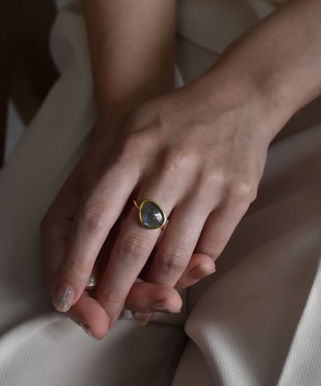 ring-a02117　SV925 Natural Stone Ring