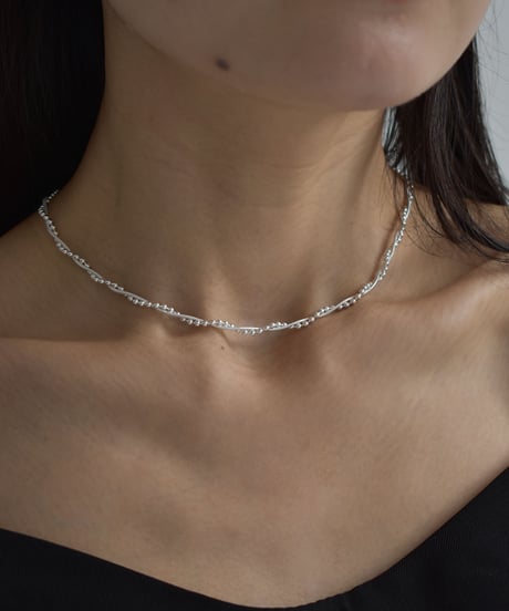 necklace-a02129　SV925 Mix Chan Necklace