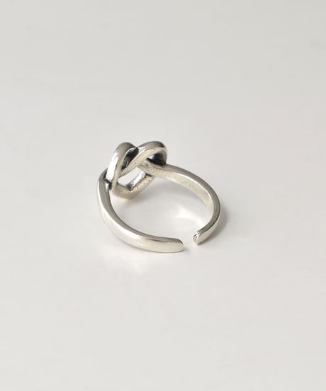 ring-a02149　SV925 Tied Heart Ring