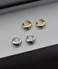 pierce-a02052　SV925 Round Hoop Pierce