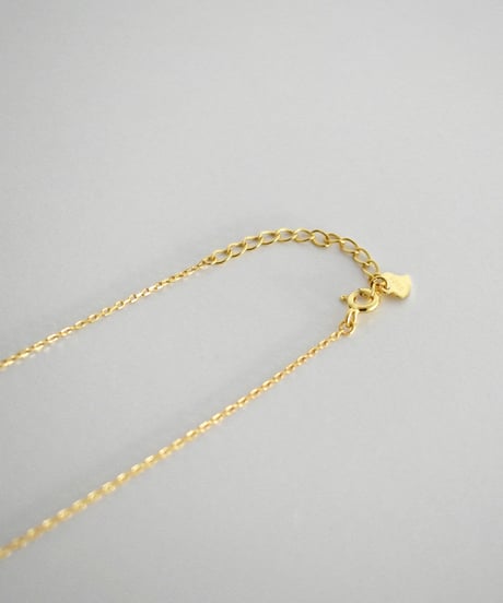 necklace-a02040　SV925 Continuous Bar Necklace
