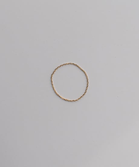 ring-a02085　K18 Gold Chain Ring