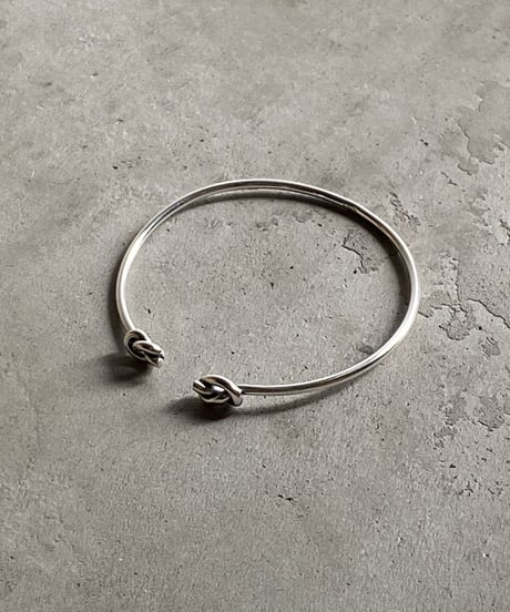 brace-a02001　SV925 Double Knot Bangle