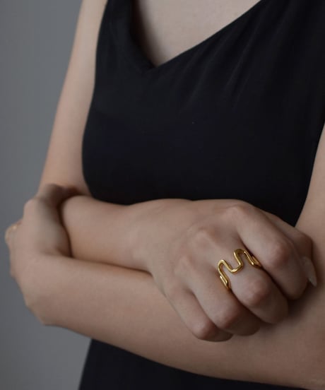 ring-a02114　SV925 Aloof Ring