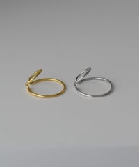 earcuff-a02022　SV925 Double Hoop Earcuff