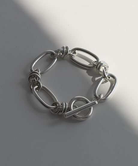 brace-a02020　SV925 coating Oval Chain Brace