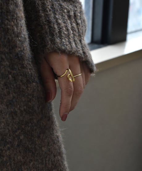 ring-a02158　SV925 Complex Design 2set Ring