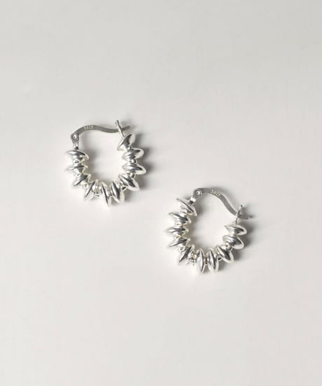 pierce-a02121　SV925 Circle Hoop Pierce