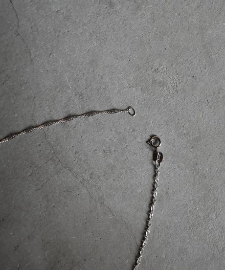 necklace-a02042　SV925 Screw Chain Necklace