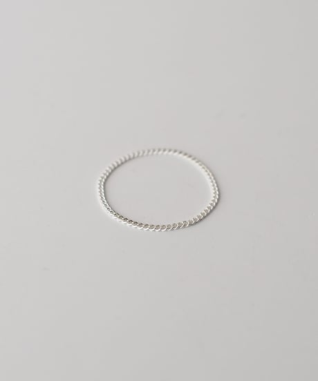 ring-a02111　SV925 Flat Chain Ring