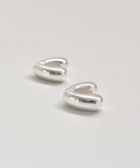 pierce-a02108　SV925 Plump Heart Pierce