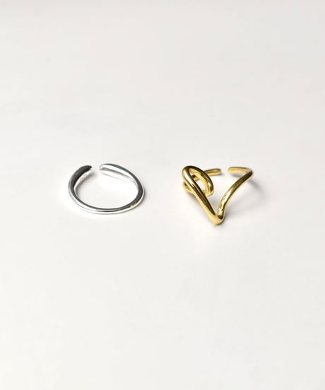 ring-a02158　SV925 Complex Design 2set Ring