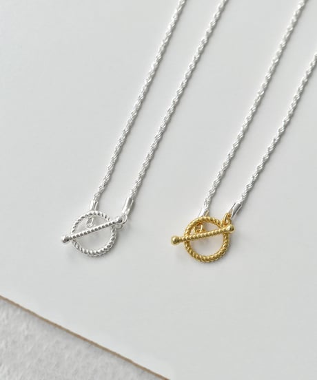 necklace-a02106　 SV925  Twist Chain Necklace