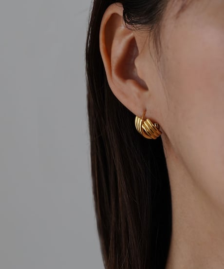 pierce-a02156　SV925 Wide Hoop Pierce