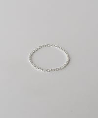 ring-a02110　SV925 Square Chain Ring