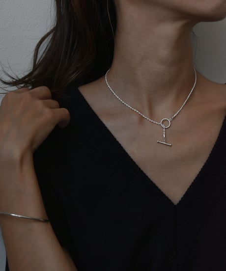 necklace-a02106　 SV925  Twist Chain Necklace