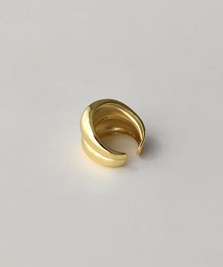ring-a02163　SV925 Round Volume Ring