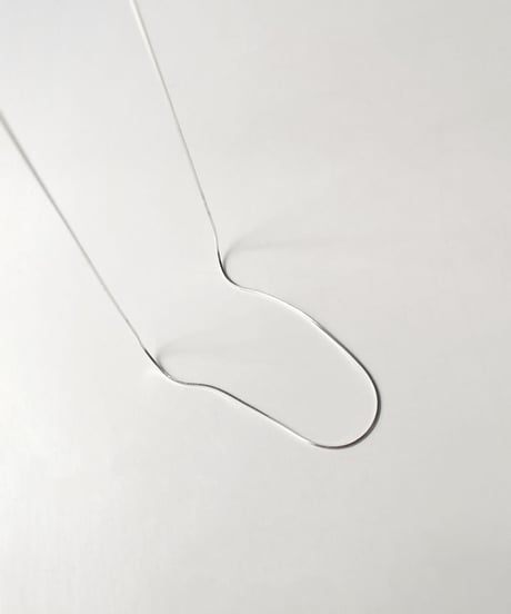 necklace-a02109　SV925 Basic Long Necklace