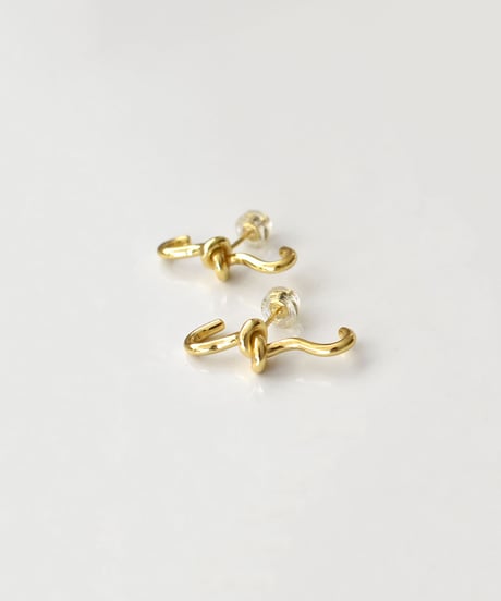 pierce-a02119　SV925 Tie and Hook Pierce