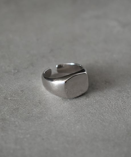 ring-a02066　SV925 Square Cut Ring