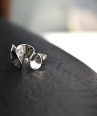 ring-a02157　SV925 Wave Motif Ring