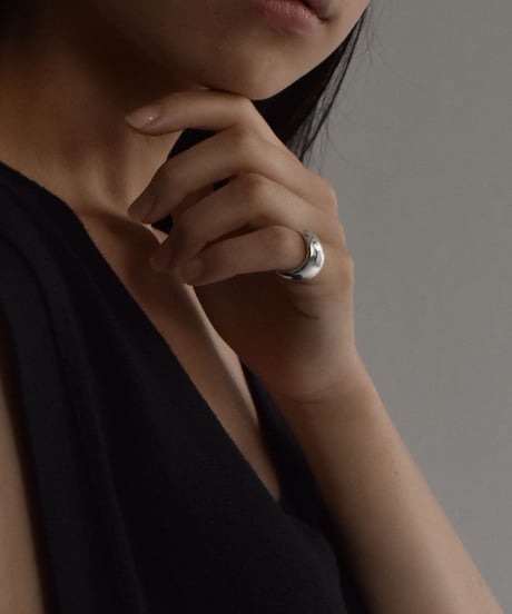ring-a03001　SV925 coating 2way Pinky Ring