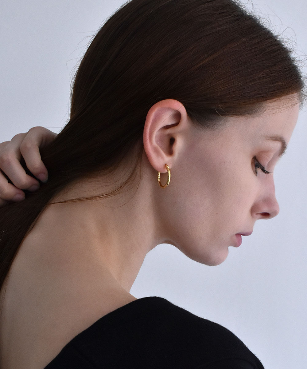 pierce-a02137 SV925 Rope Hoop Pierce | a n c e