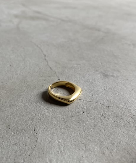 ring-a02020　SV925 Flat Square Ring