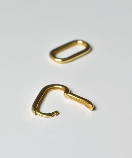 pierce-a02117　SV925 2Way Oval Pierce