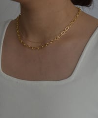 necklace-a02031　SV925 Chain Choker Necklace