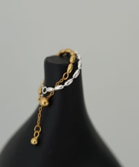 ring-a02203　SV925 Granular Chain Ring