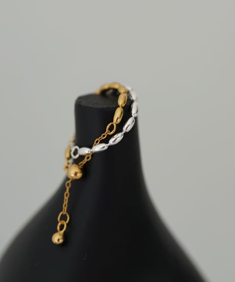 ring-a02203　SV925 Granular Chain Ring