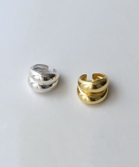 ring-a02163　SV925 Round Volume Ring
