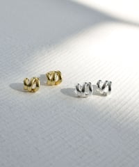 pierce-a02122　SV925 Twist Motif Pierce