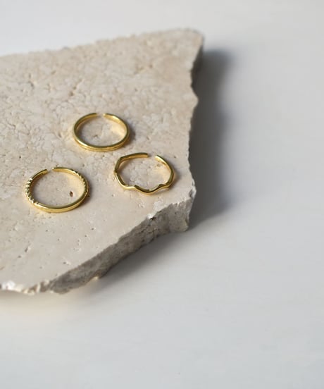 ring-a02126　SV925 Three Design Set Ring